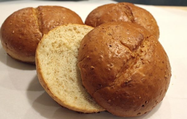 Brioche Wheat Bun, Large
