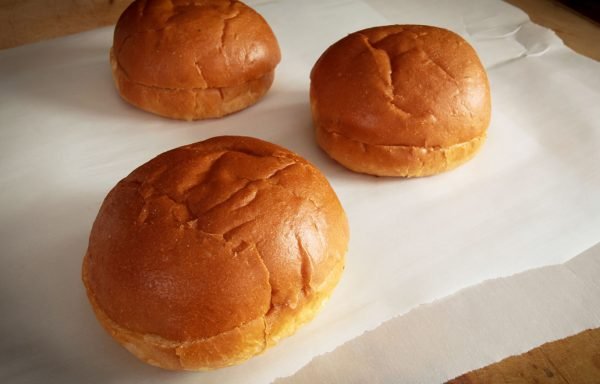 Brioche Bun Large, Sliced