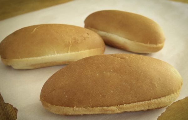 Stadium Hot Dog Bun, Sliced