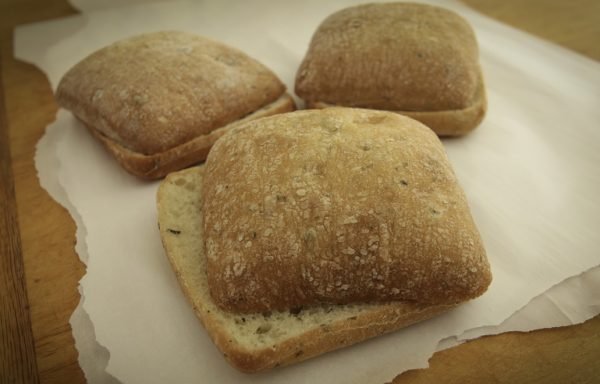 Herb Focaccia Square 4.5?, Sliced