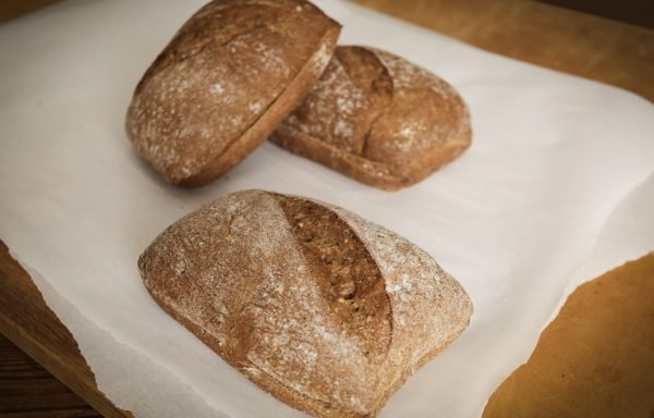 Wheat Ciabatta Bun, Sliced
